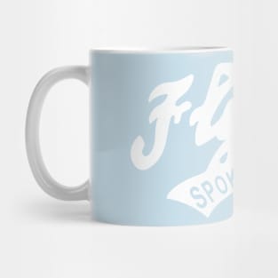 Defunct Spokane Flyers Hockey 1948 Mug